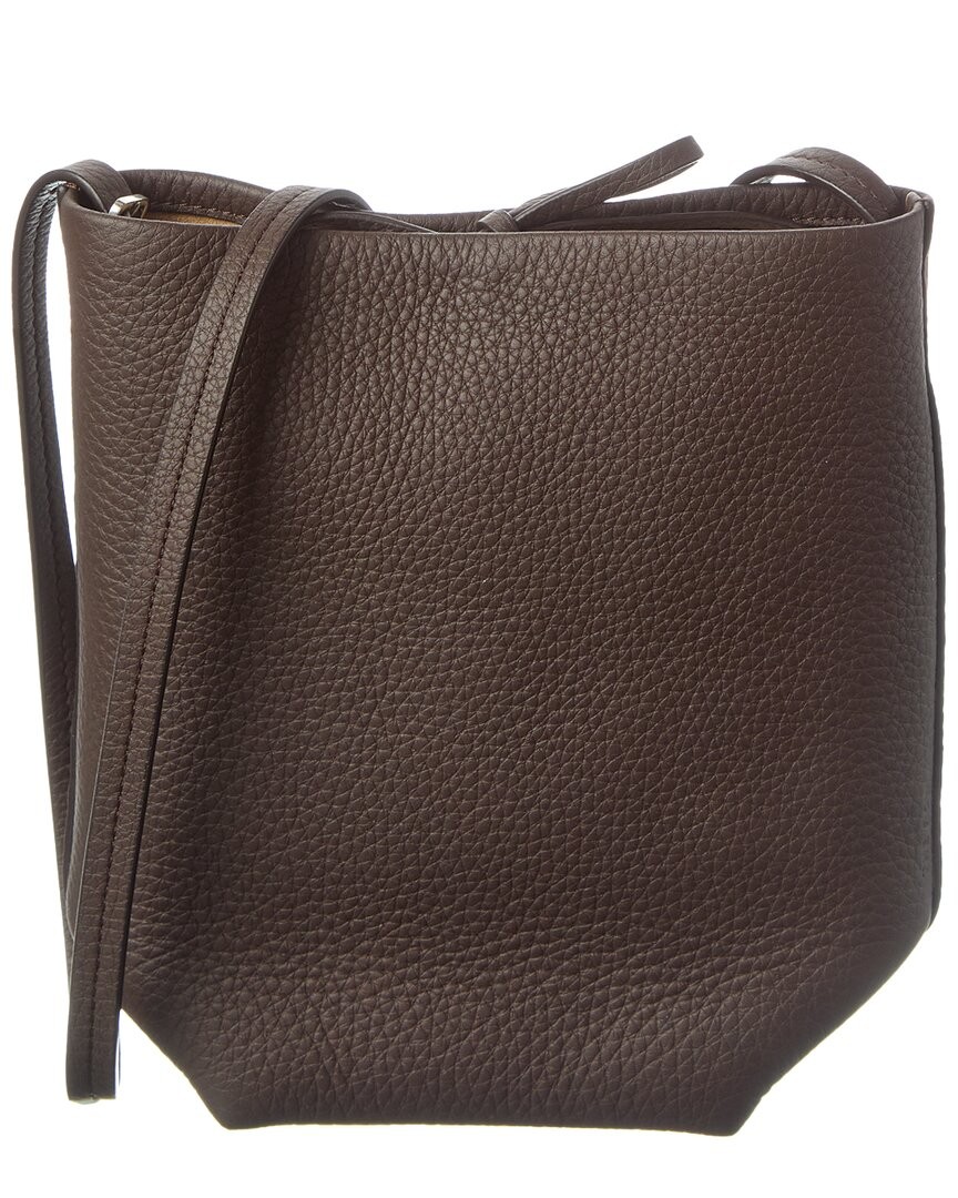The Row Leather Crossbody Women’s Brown