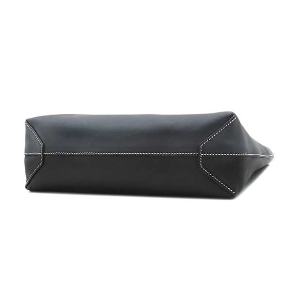 HERMES Tote Bag Doble Sense 28 Sikkim Black x Blue Nuit x Etoupe x Colver
