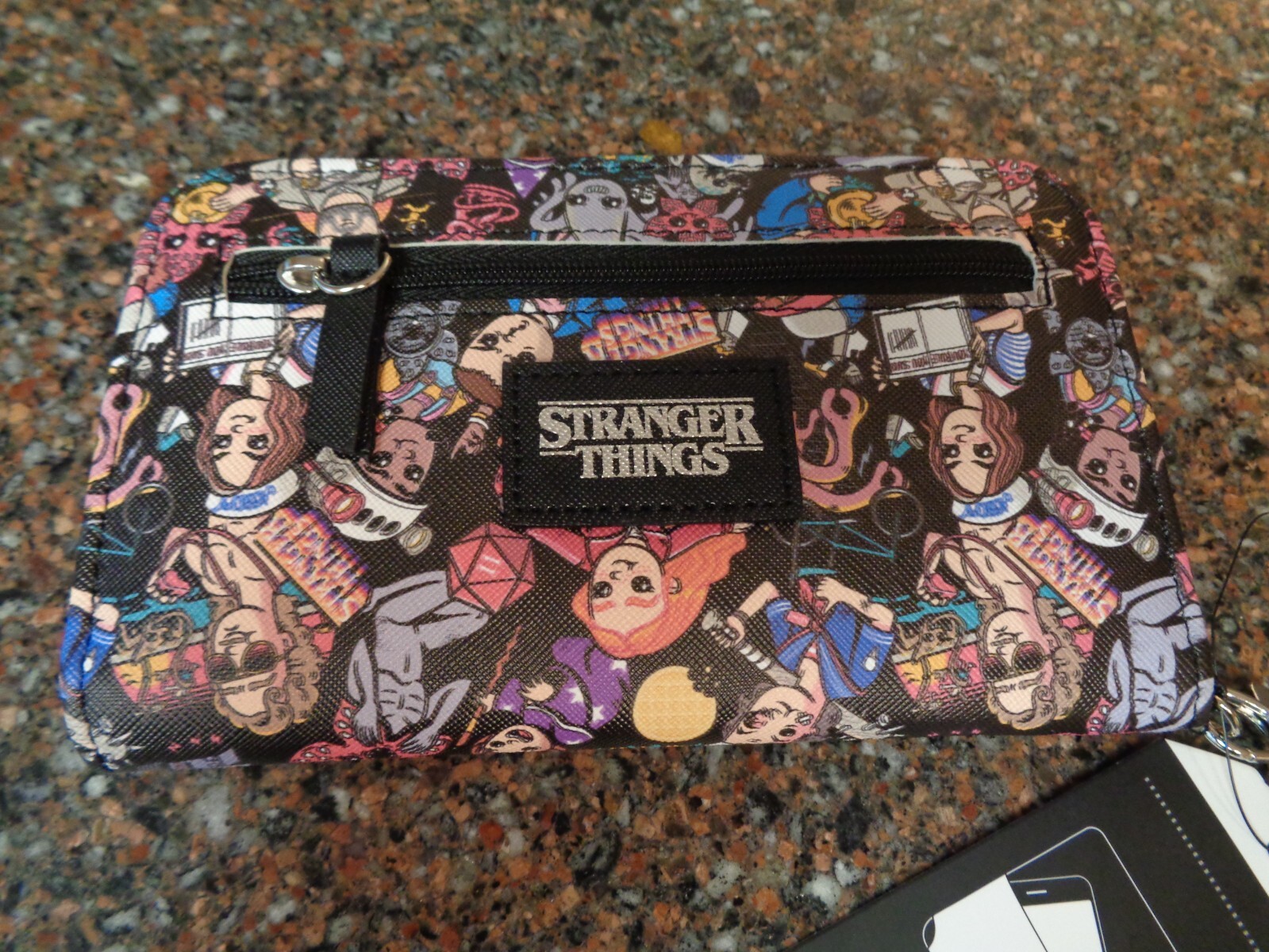 Stranger Things Chibi Wallet & Mini Backpack Character Print Netflix Bioworld