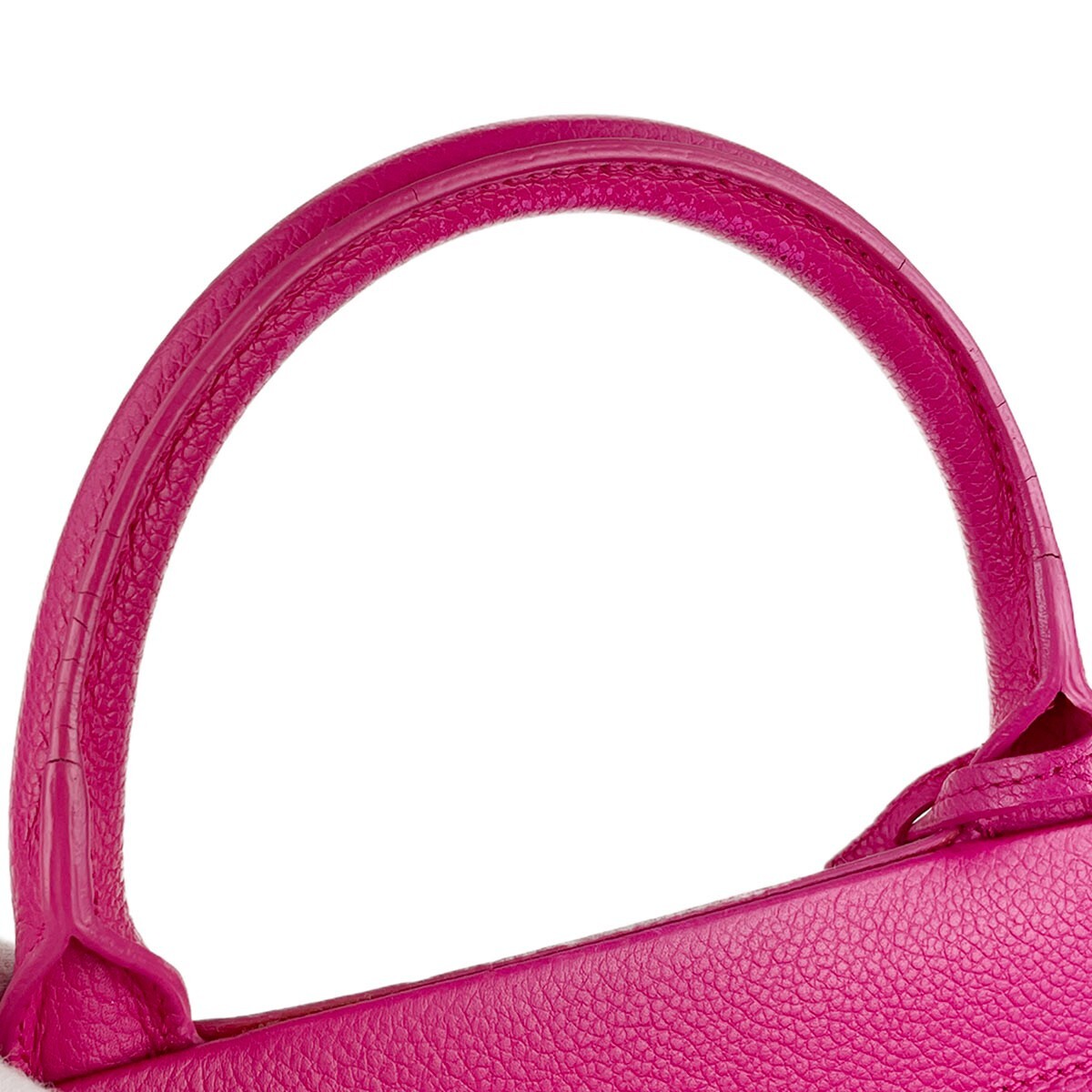 Saint Laurent Cabas Rive Gauche Leather Suede Pink 2way Handbag 2965
