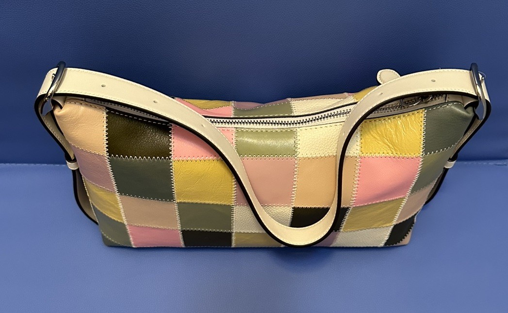 NWT Coach Coachtopia Alter/Ego Slouchy Shoulder Bag CFI67-Pink/Olive Multi -NWT