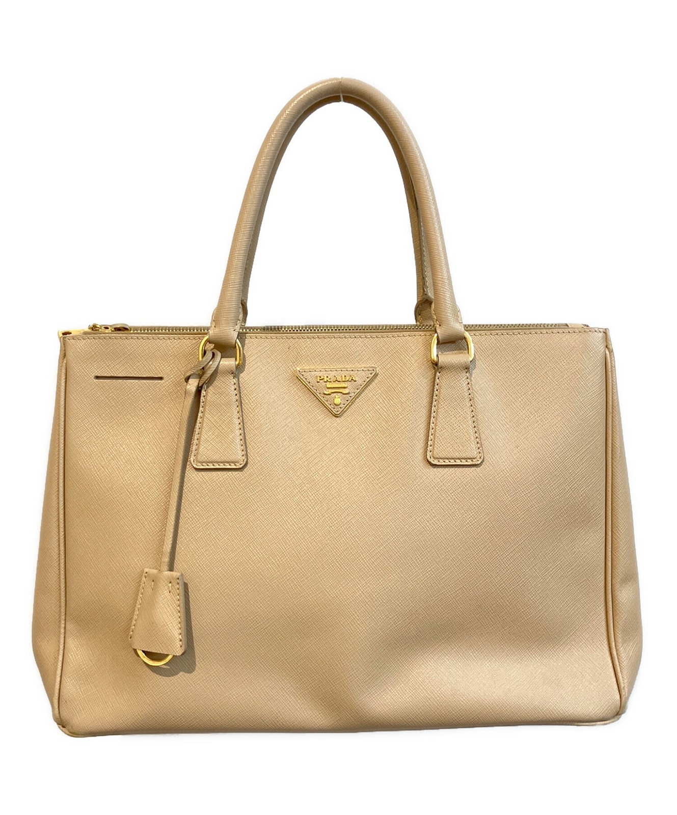 Prada Galleria 2-Way Beige Shoulder Bag #TFB5215