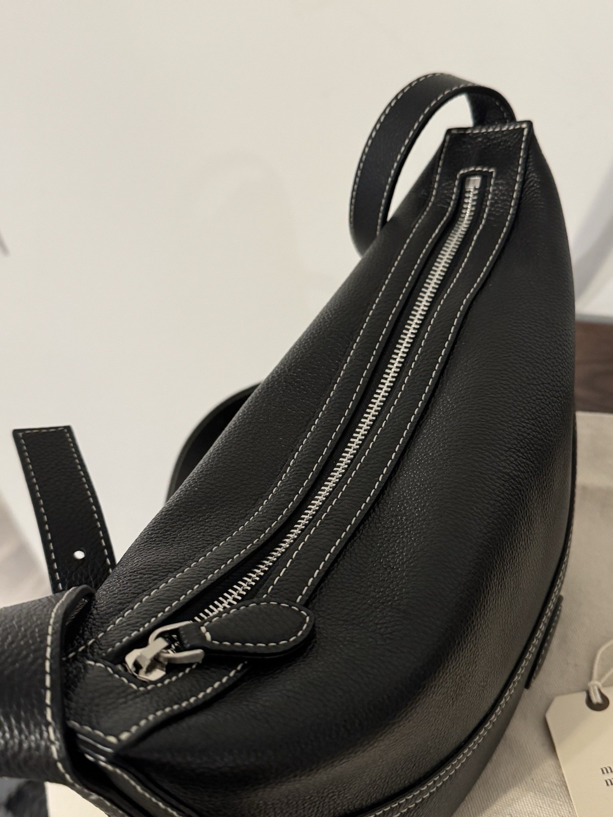 Monde Monde Half Moon Crossbody Bag