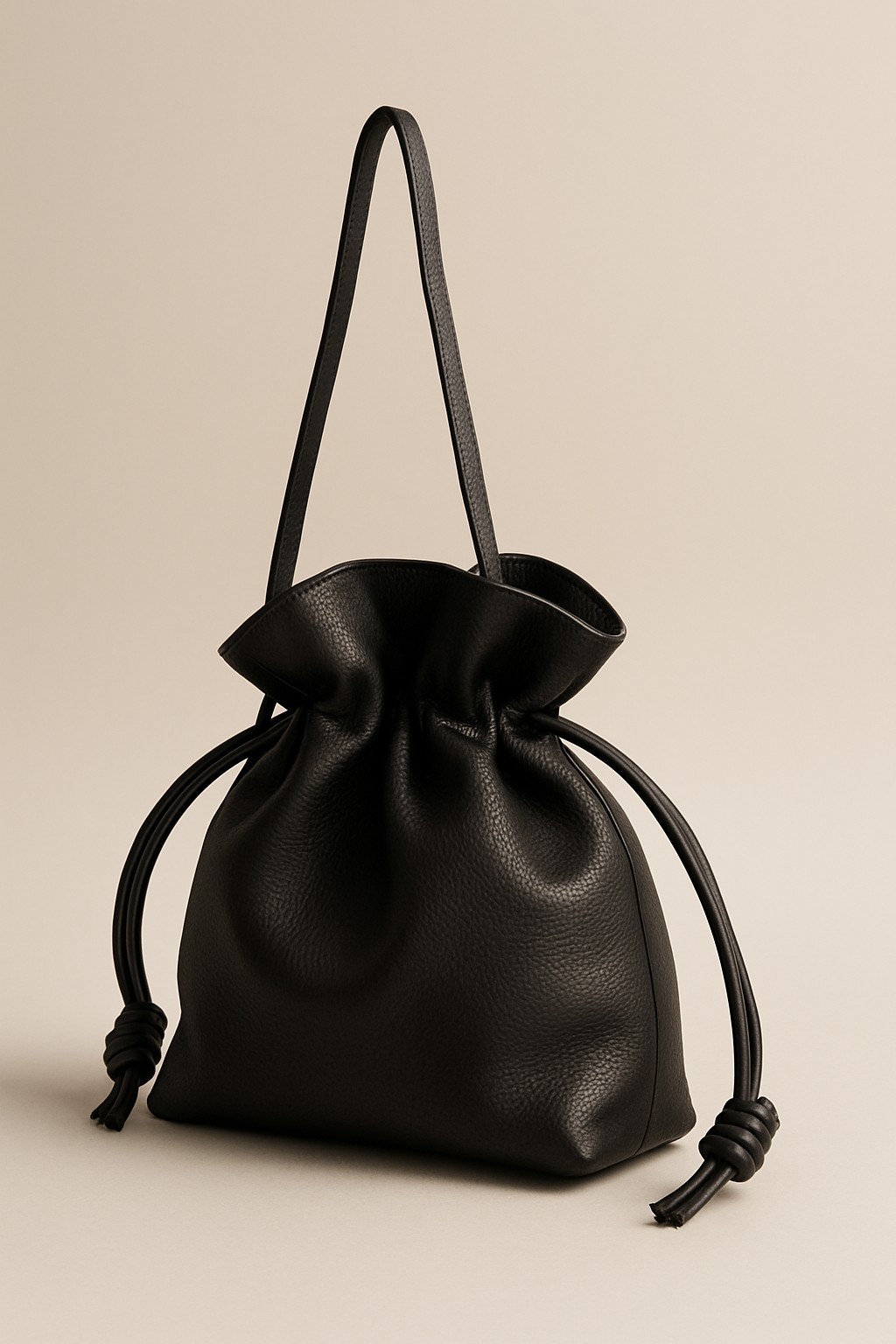 Small Crossbody Bag – Brown| Trendy Knotted Design | Made in Italy