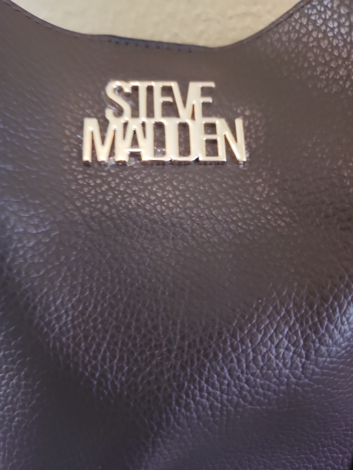 Steve Madden Brown Shoulder/Crossbody Tote Satchel w/Coin Pouch 10.5″ Tall x 14″