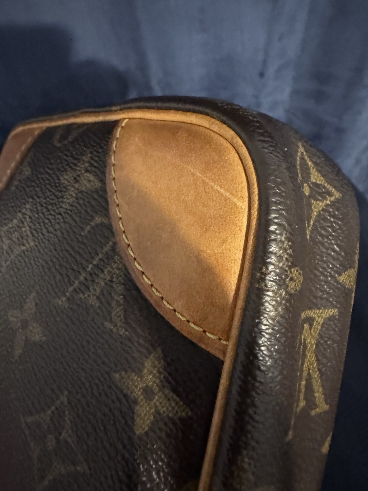 Louis Vuitton Danube Crossbody PM Brown Leather