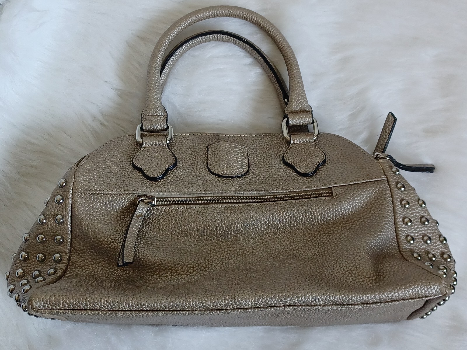Marc New York Andrew Marc Gray/Silver Bag Purse