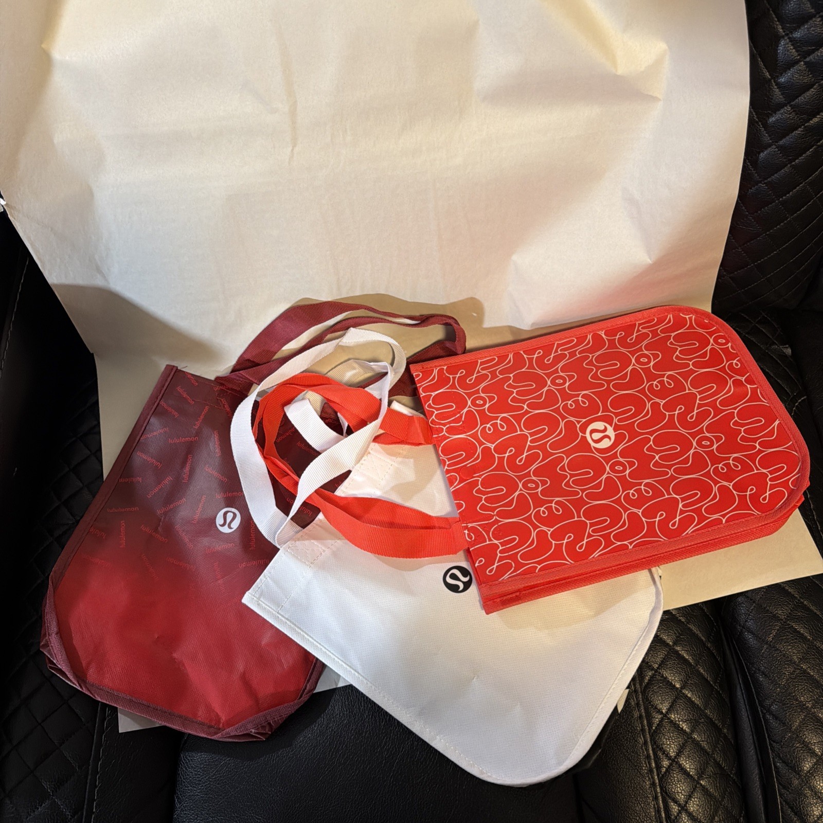 Lululemon lot 3 Tote Bags Set – Small 11in x 9.5in