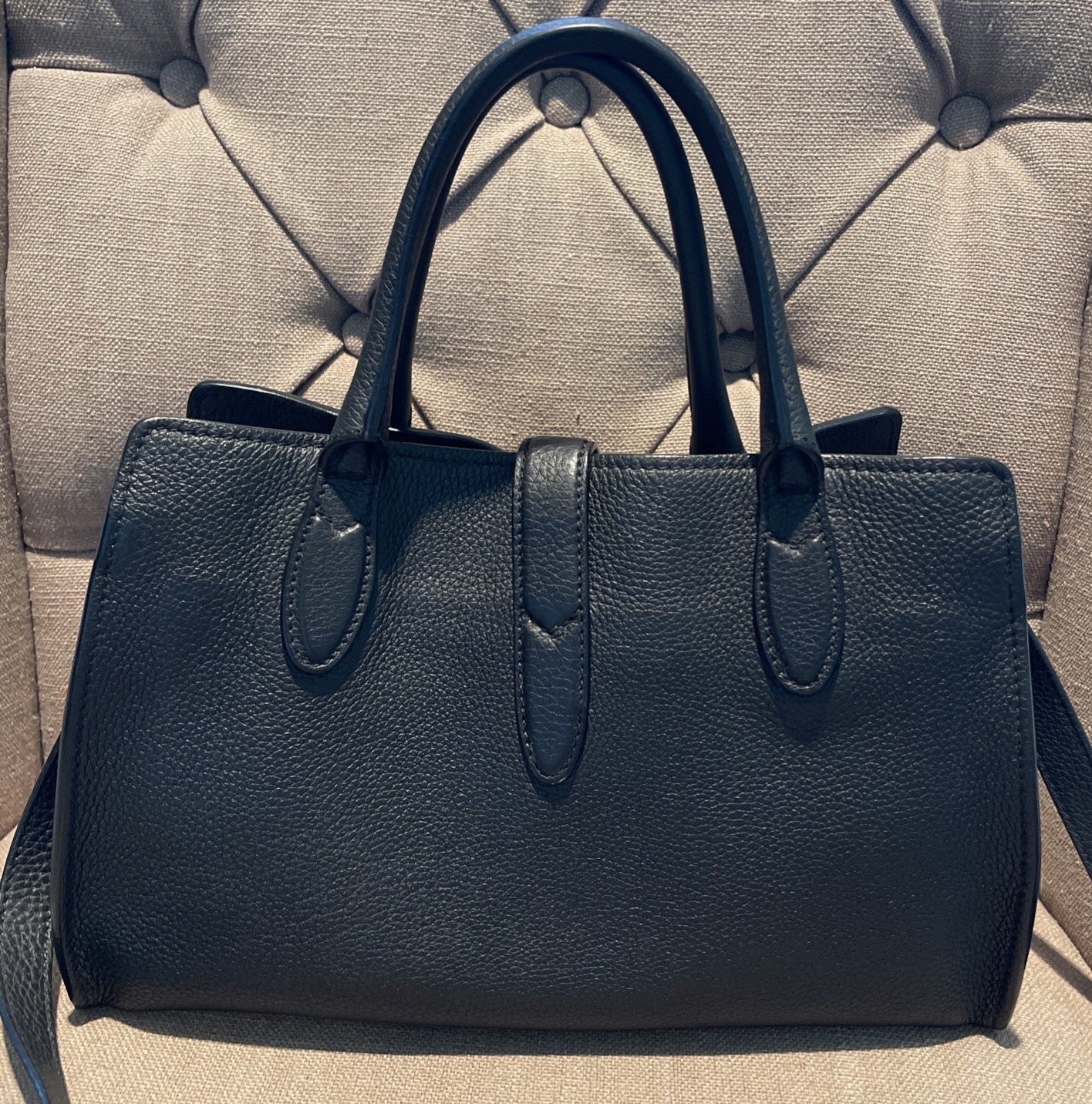 Gucci Soft Calfskin Jackie Piston Lock Top Handle Crossbody Bag Black Calfskin