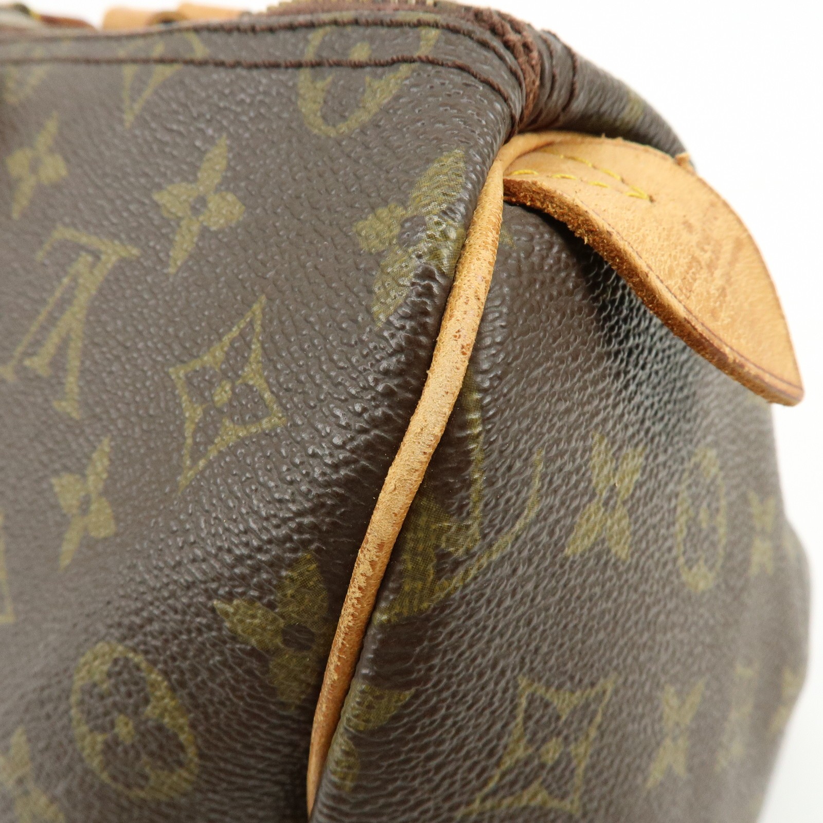 Louis Vuitton Monogram Canvas Speedy 35 Boston Bag Hand Bag M41524 Auth Used F/S