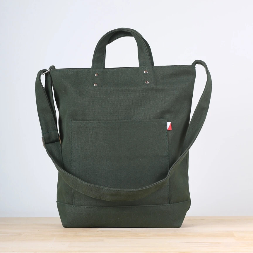 SHOREBAGS COMMUTER CANVAS LAPTOP TOTE- OLIVE-BRAND NEW FOR SUMMER-SO CHIC!!