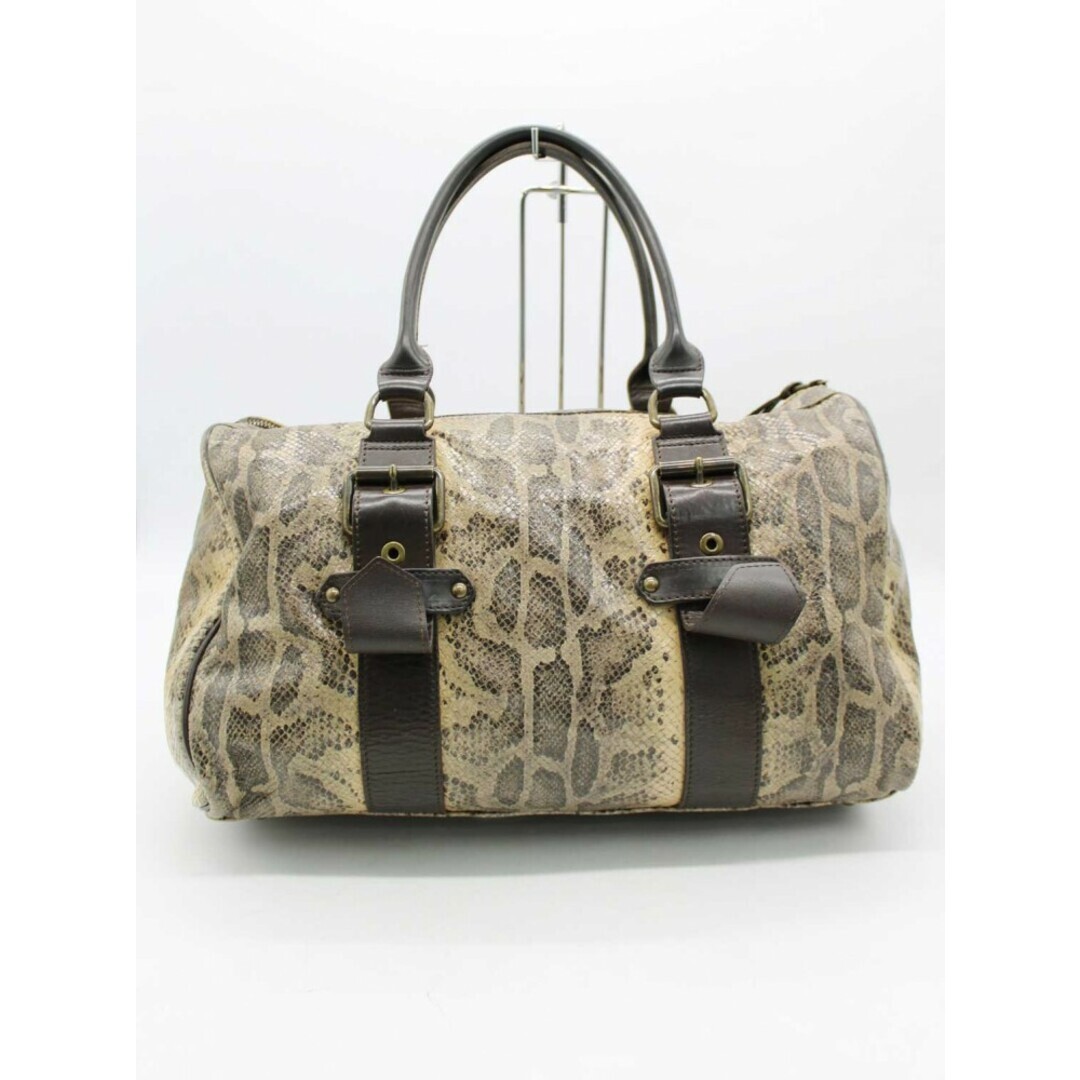 Kate Moss Longchamp Animal Print Duffel Bag Rare 14.9×9×6.2 inch Used