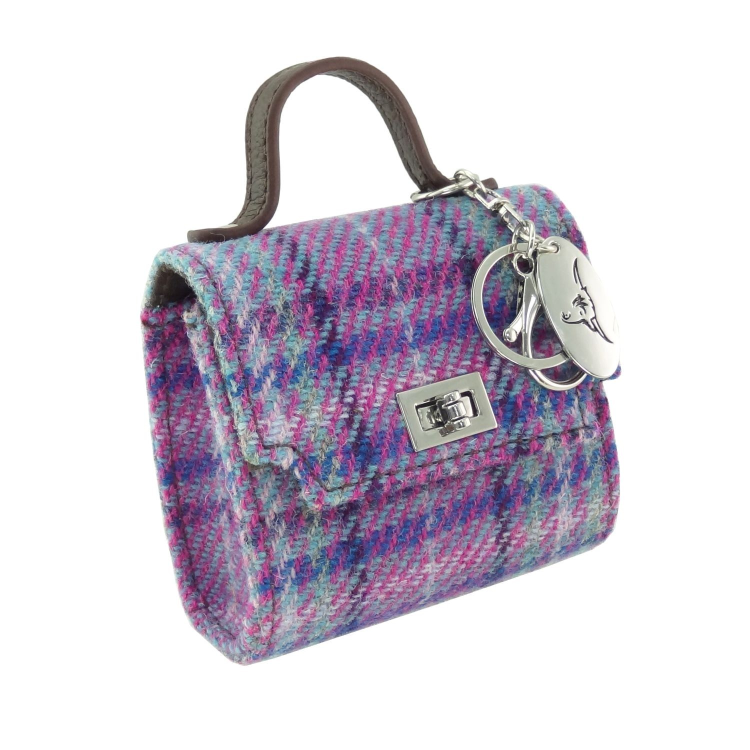 Glen Appin of Scotland 100% Harris Tweed ‘Nochty’ Really Wee Bag
