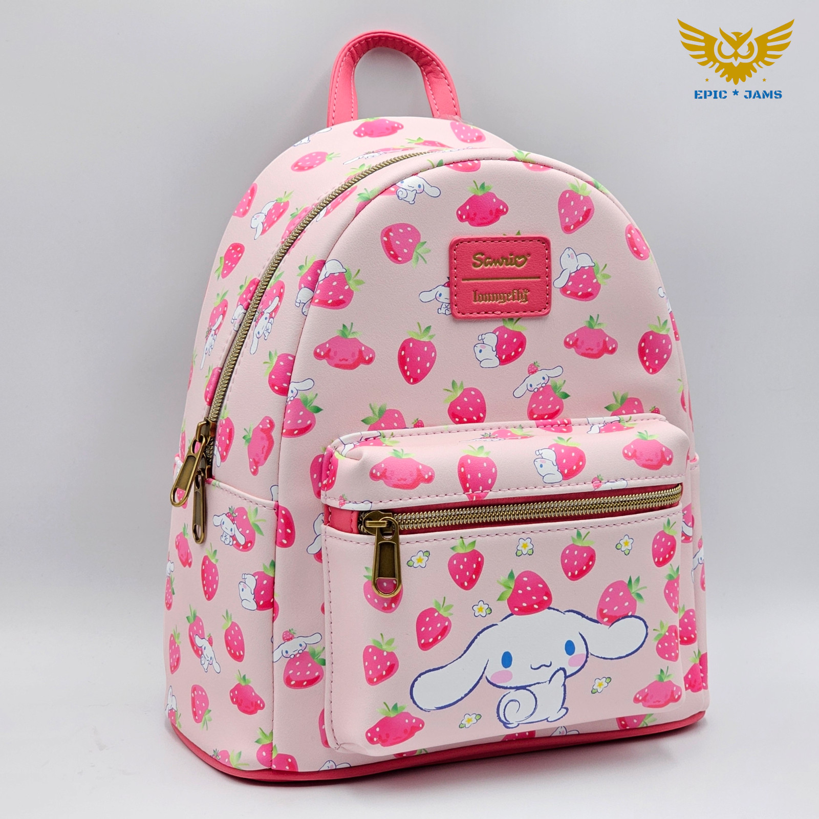 Loungefly Cinnamoroll Strawberries Mini Backpack New