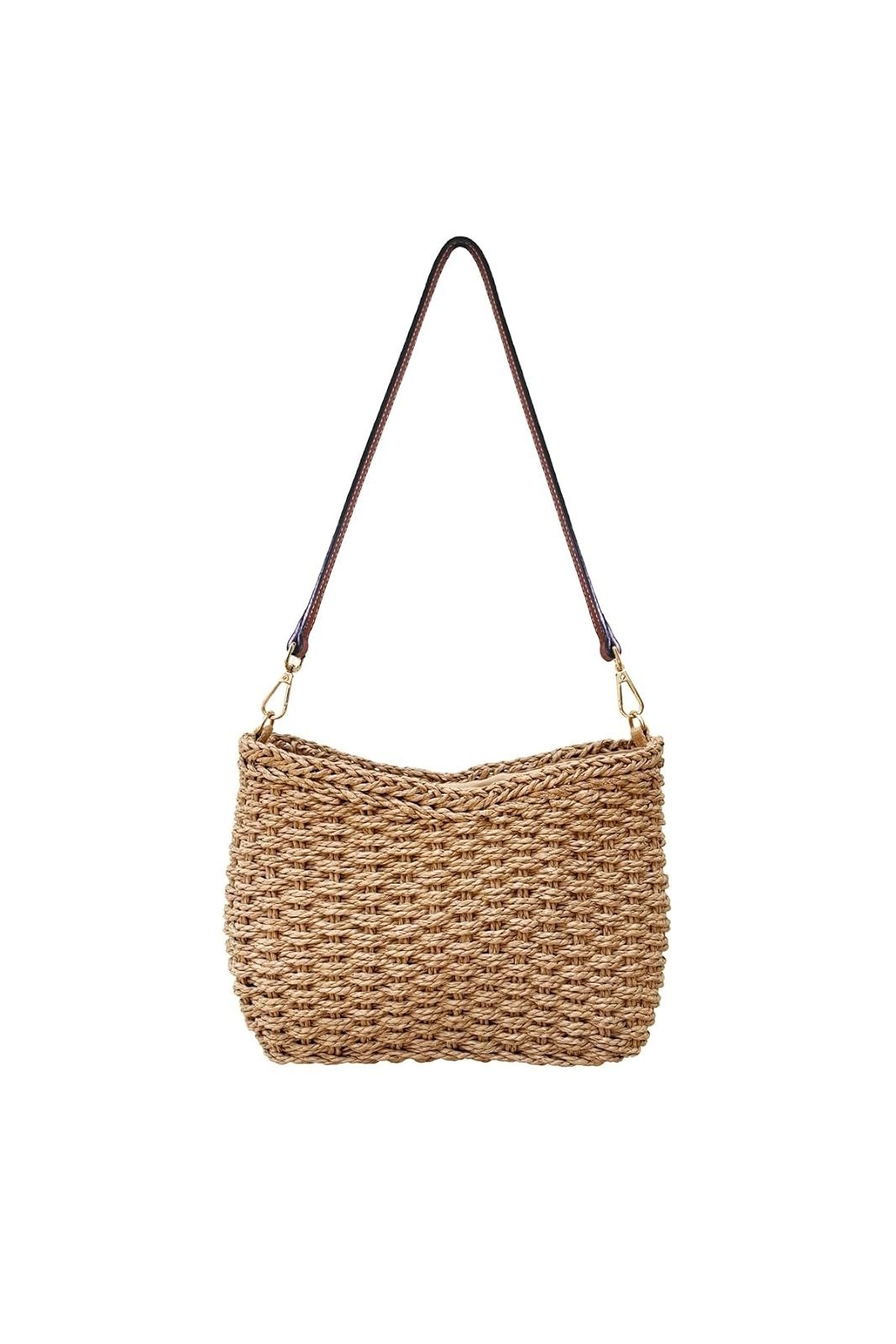 Ulisty Hand Woven Straw Bag Mini Handmade Summer Purse