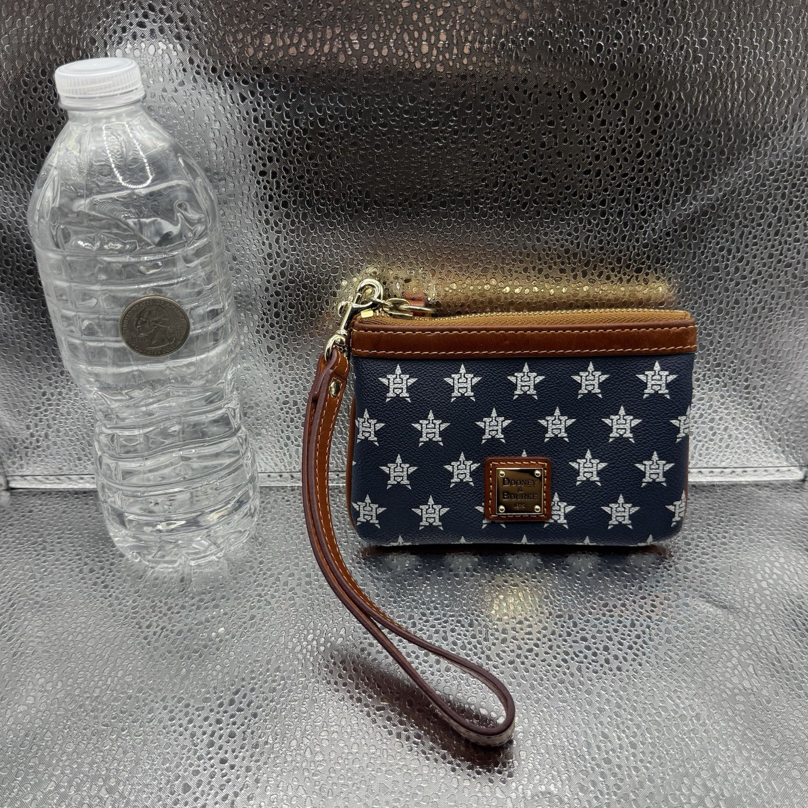 Dooney & Bourke Houston Astros Stadium Wristlet Retired Edition MLB Baseball
