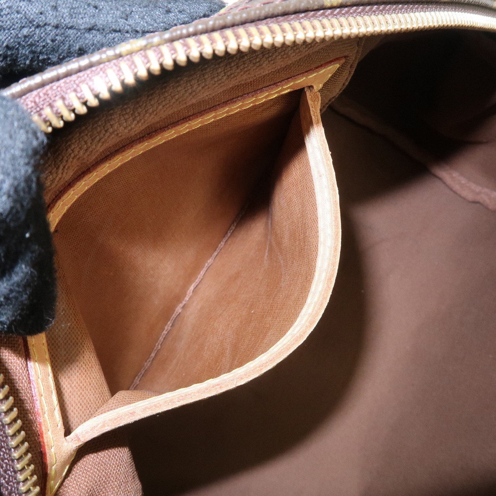 Louis Vuitton Monogram Montorgueil PM Shoulder Bag Brown M95565 Auth Used