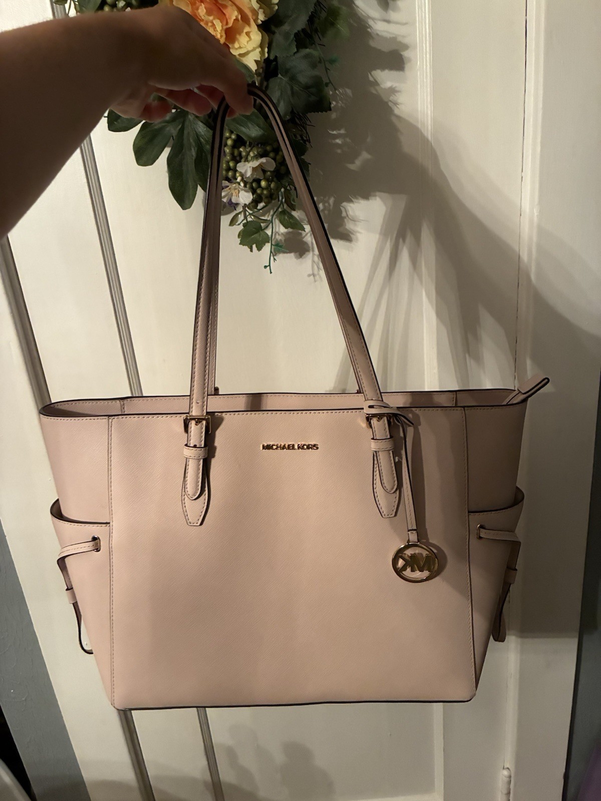Michael Kors Powder Blush Large Tote Leather