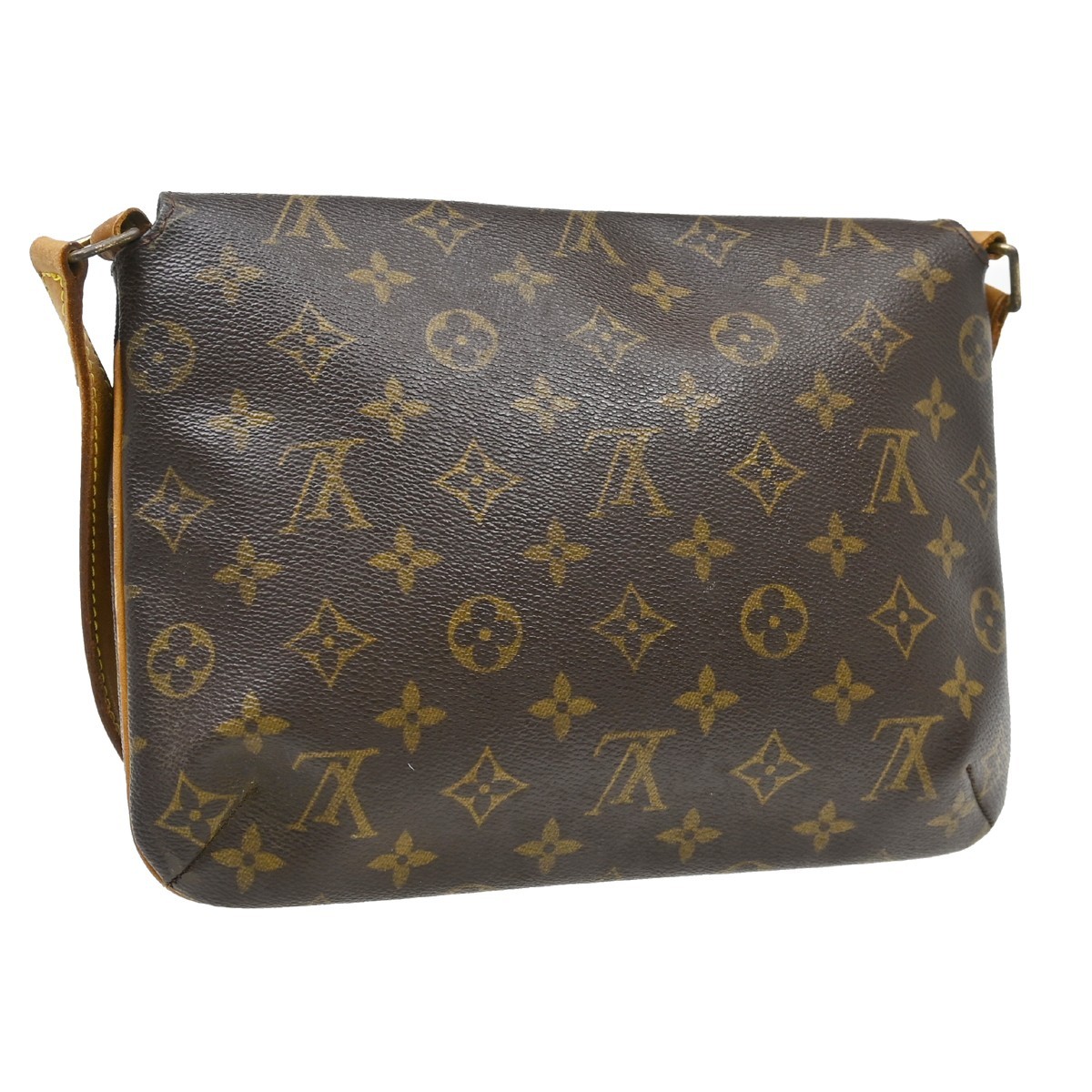 Best05 LOUIS VUITTON MUSETTE TANGO LONG SHOULDER BAG M51388 LM0093 RQ03473