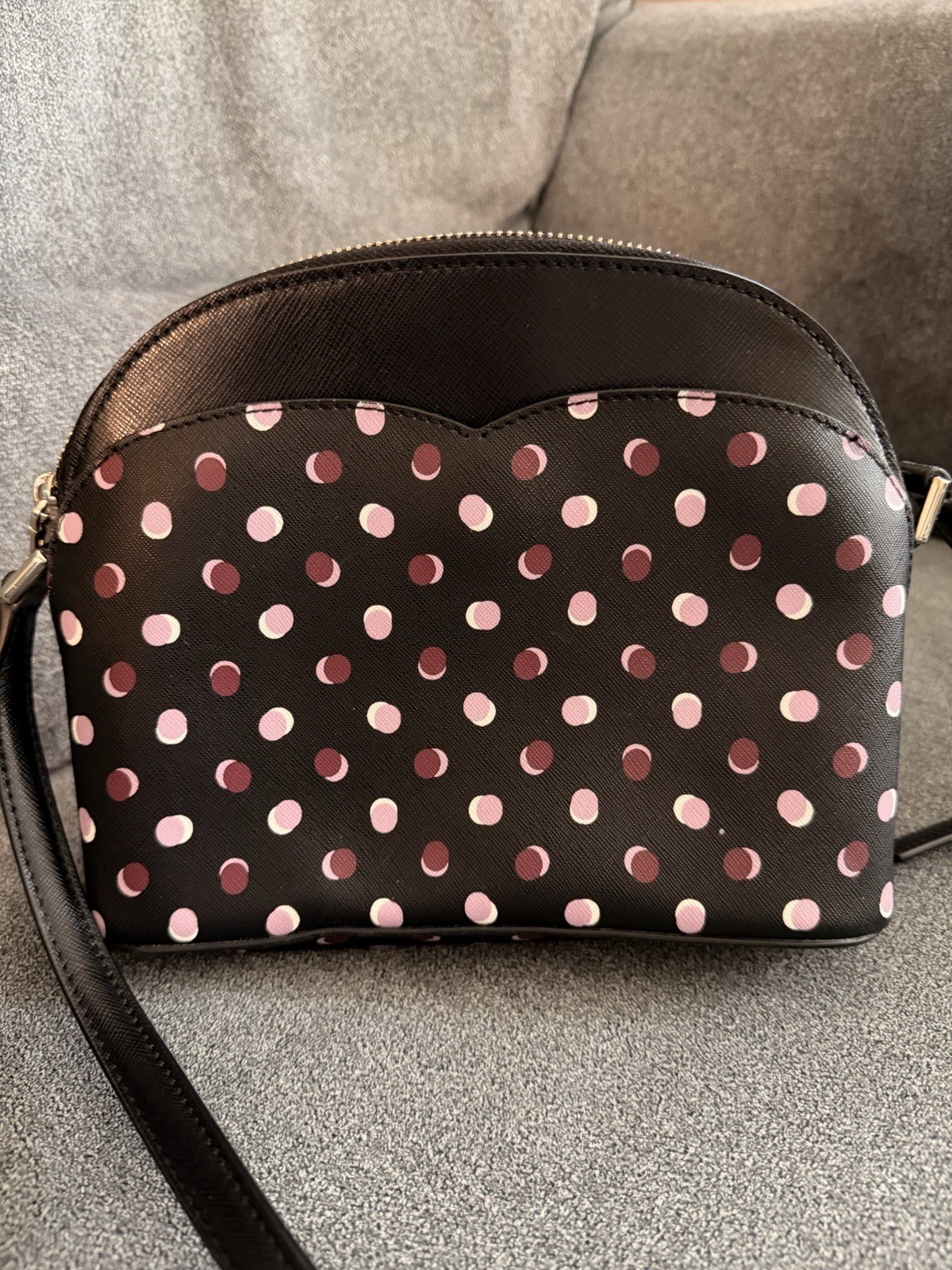 Kate Spade Peyton Dome Polka Dot Crossbody Bag. Excellent Condition. Pre-Owned