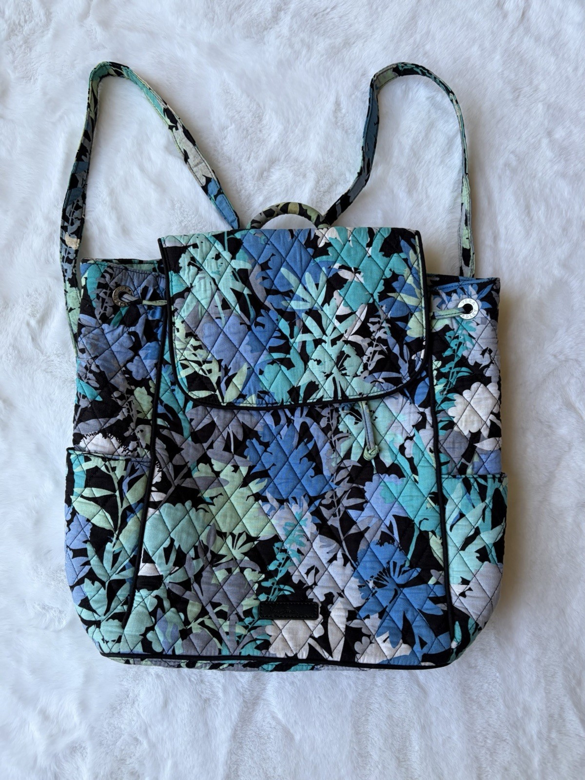 Vera Bradley Camo Floral Backpack