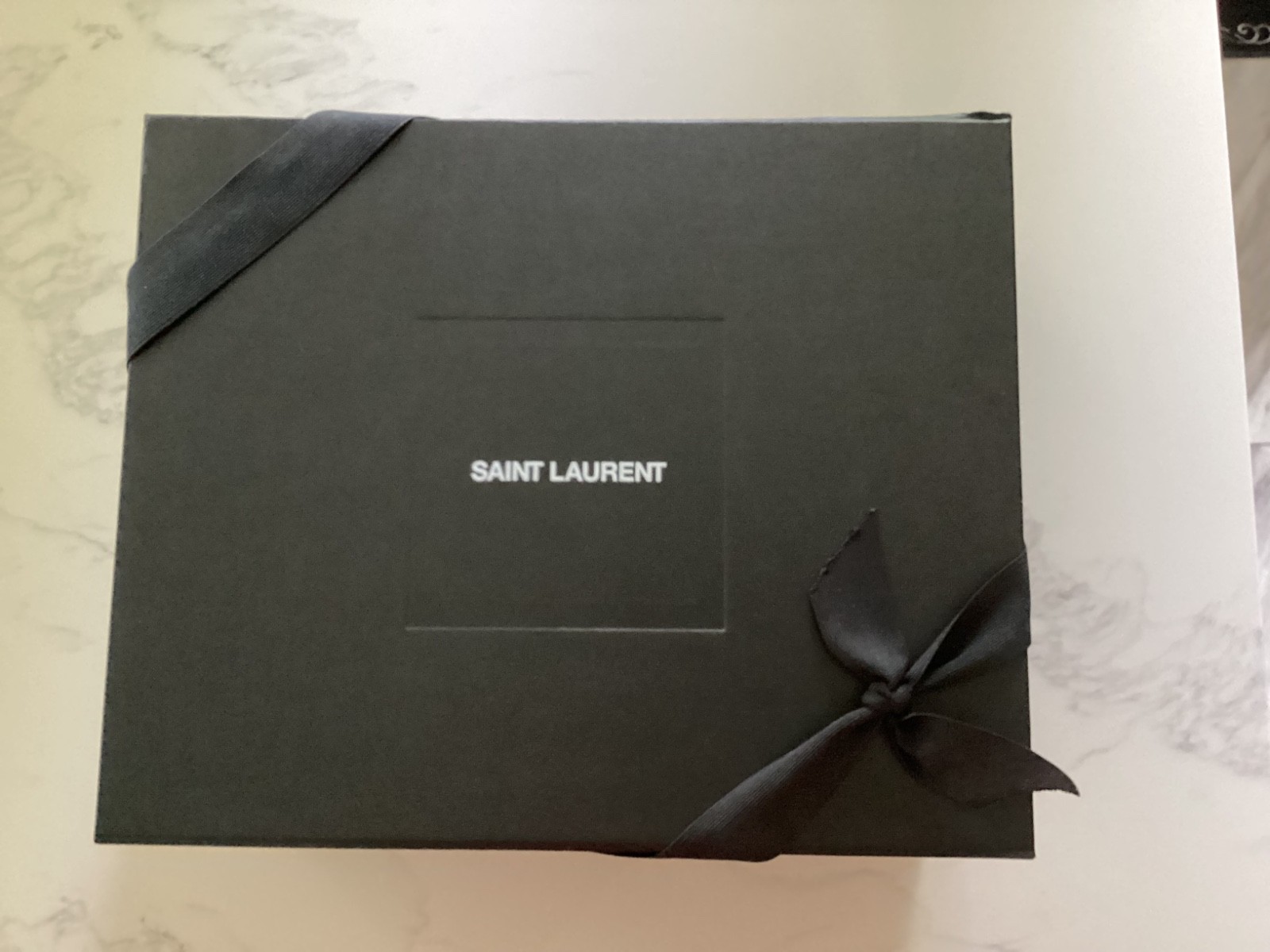 Saint Laurent College Medium Flap YSL Shoulder bag In Quilted Leather
