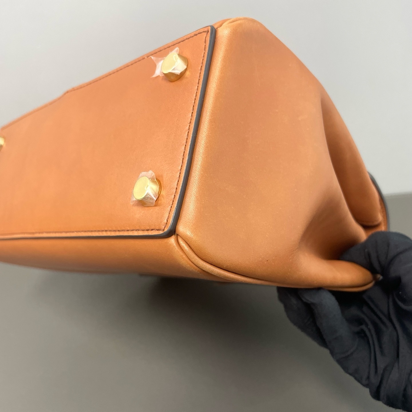 Celine 2022 Soft 16 Small Caramel Smooth Calf Leather 3 Way Bag Duty Paid