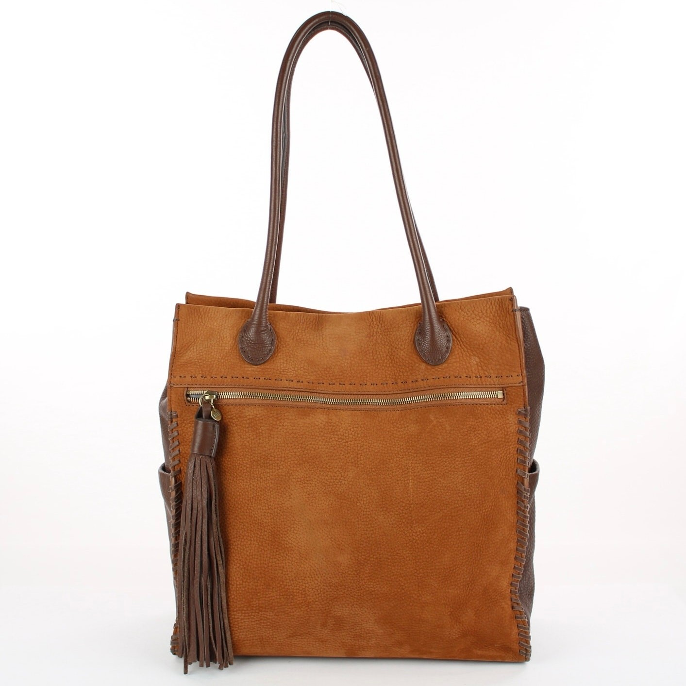 Hobo Lure Tote Walnut Leather