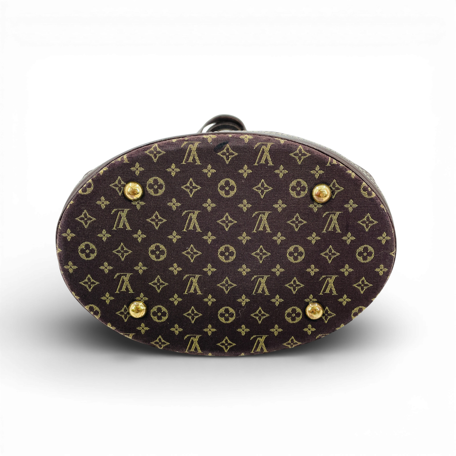 LOUIS VUITTON Bucket PM Monogram Mini Canvas Brown Vintage Shoulder Bag M95226