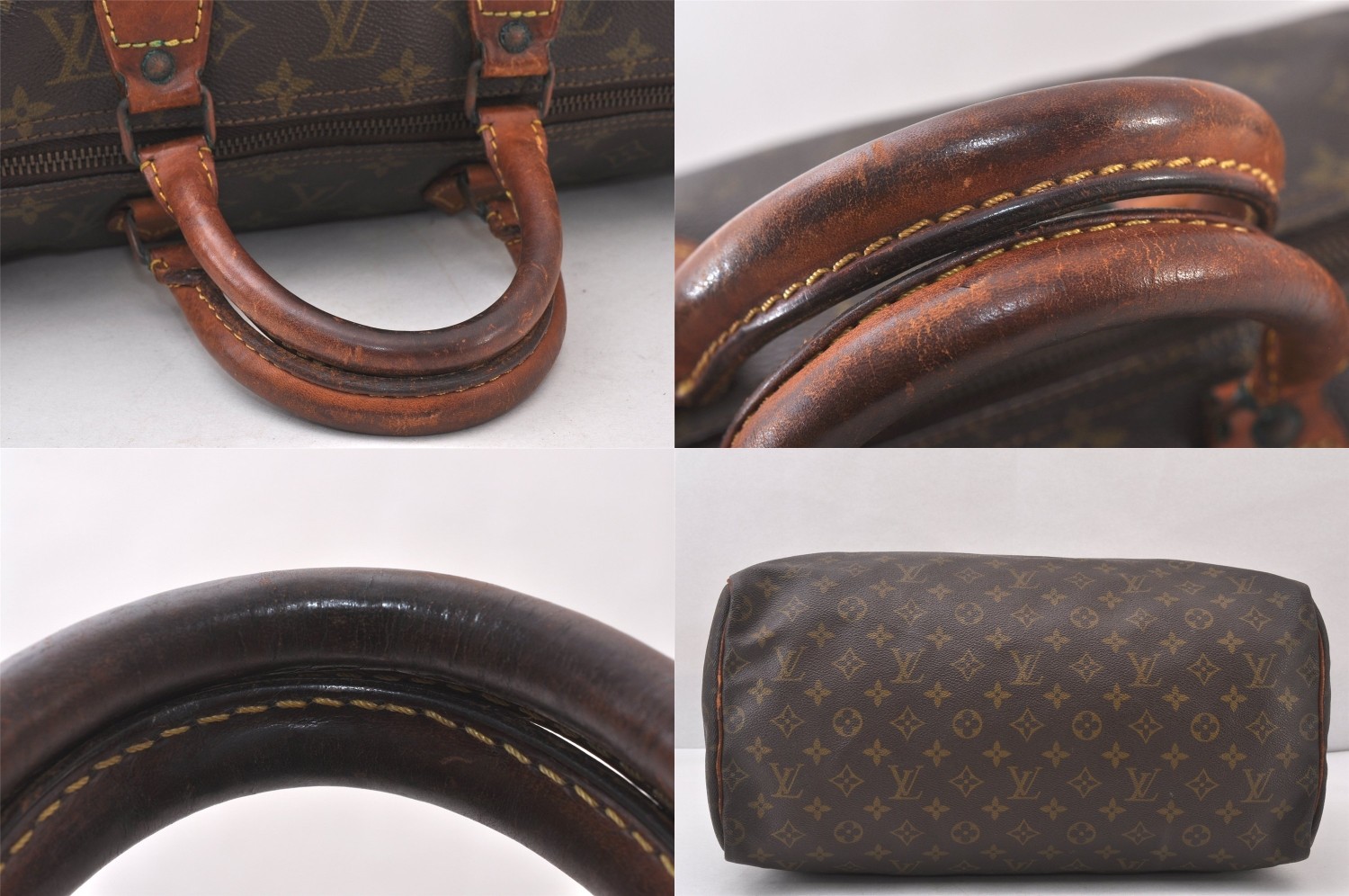 Authentic Louis Vuitton Monogram Speedy 40 Hand Boston Bag Old Model LV 680AA