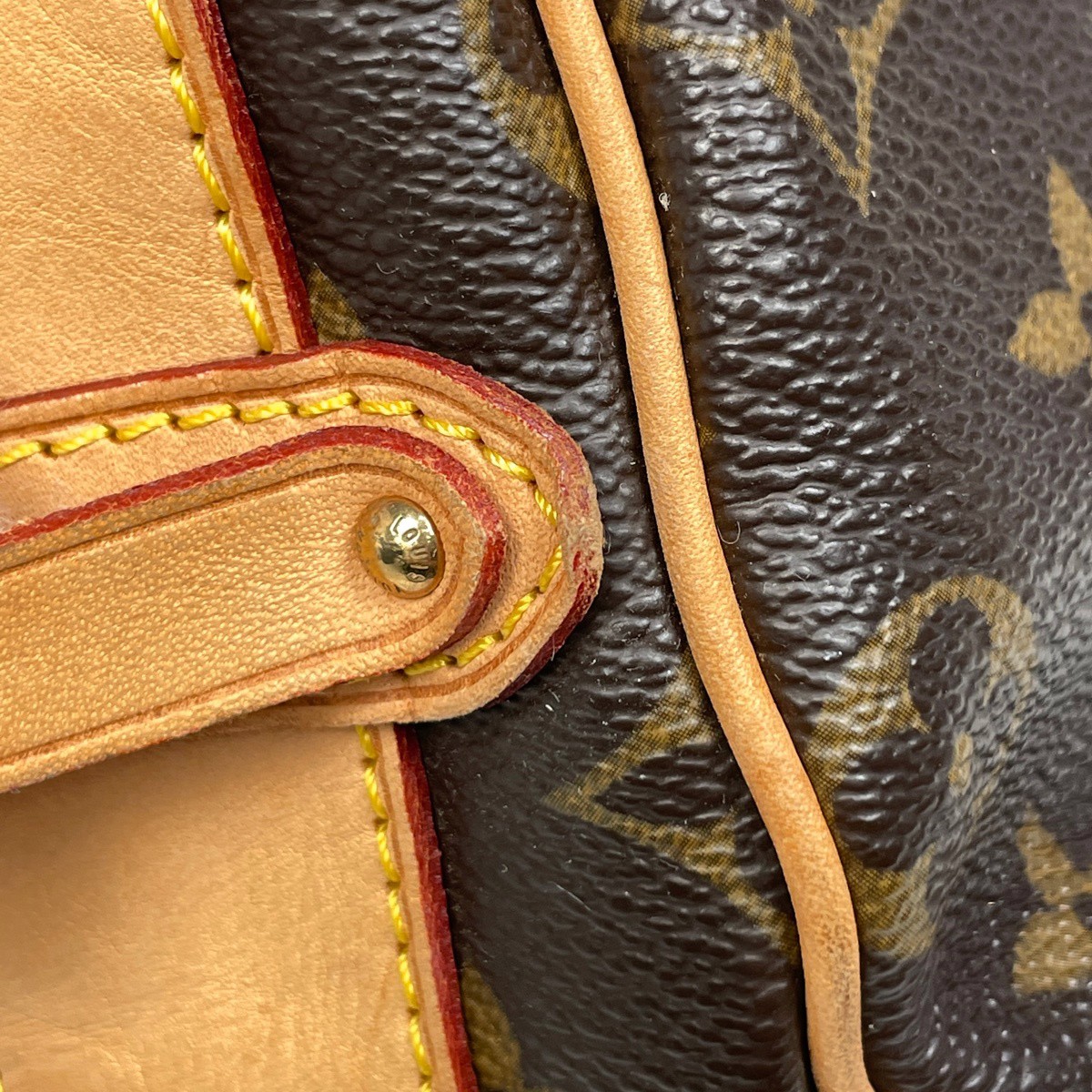 Louis Vuitton Tolum GM One shoulder Shoulder Bag Monogram Brown M40075 Women