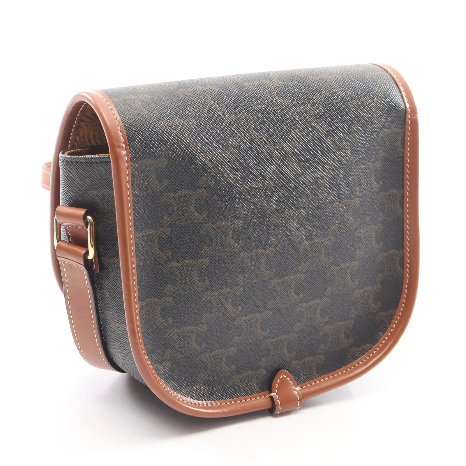Celine Shoulder Bag Black PVC Women’s 191502BZJ.04LU #RCB14519