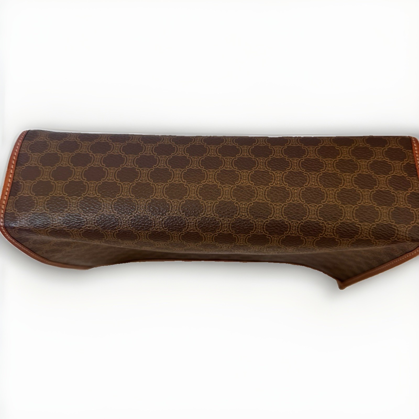CELINE PARIS BROWN TAN MACADAM MONOGRAM
