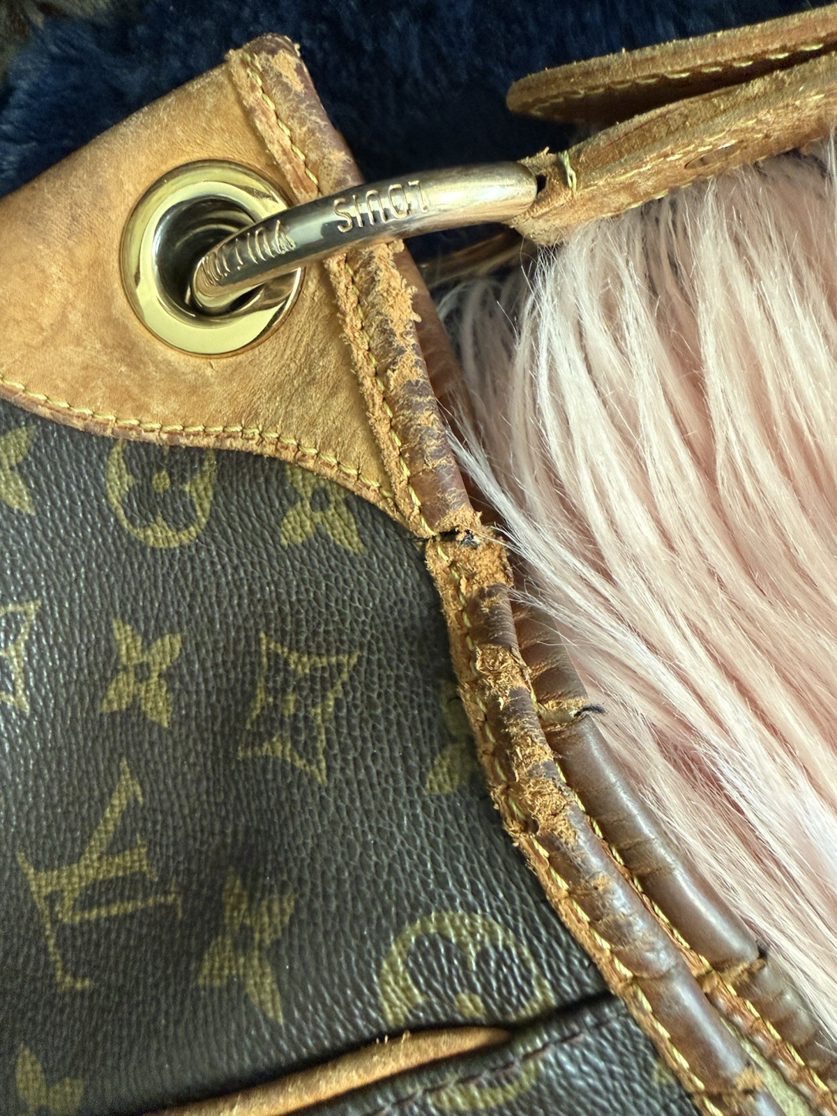 Louis Vuitton 🇫🇷AUTHENTIC 🌹GM Galleria Monogram Canvas Shoulder Bag 👜