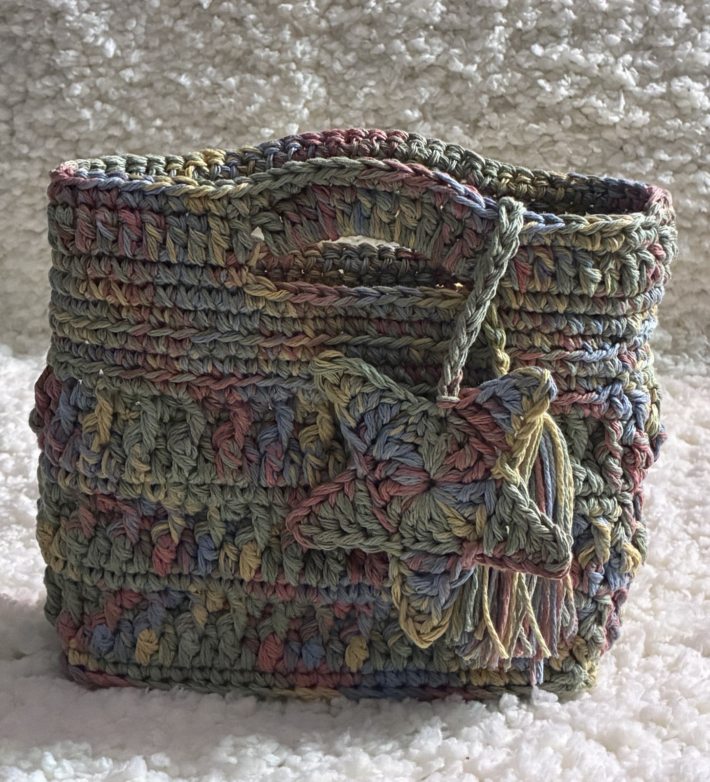 Pastel ombré Crochet Handbag ⭐️