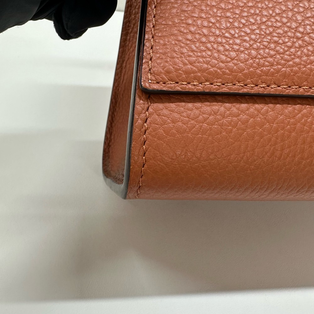 Louis Vuitton Twist One Handle Taurillon leather brown shoulder bag Small