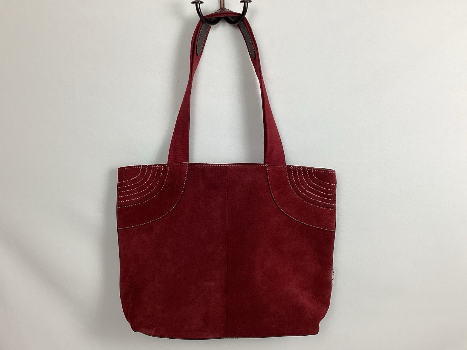 Jones New York Suede Bag Large Business Travel Casual Use Much More