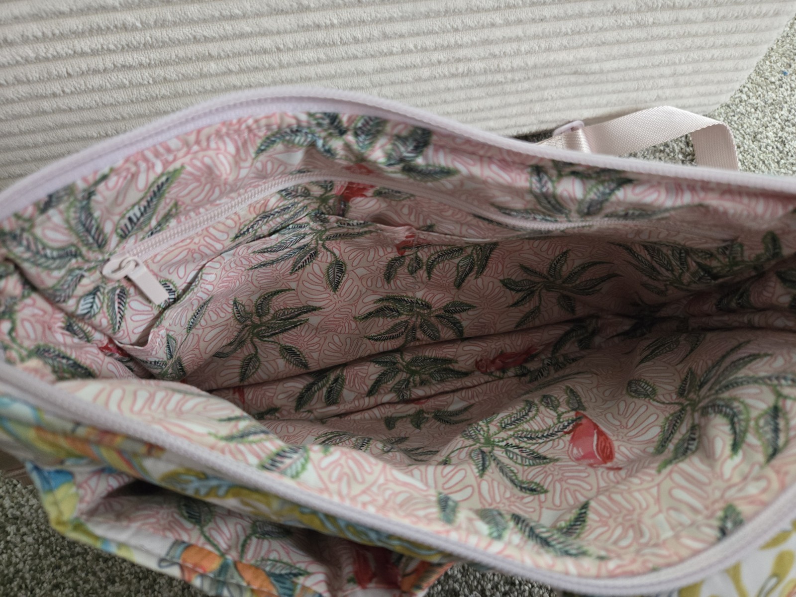 Vera Bradley Rain Forest Canopy Utility Small Crossbody Bag