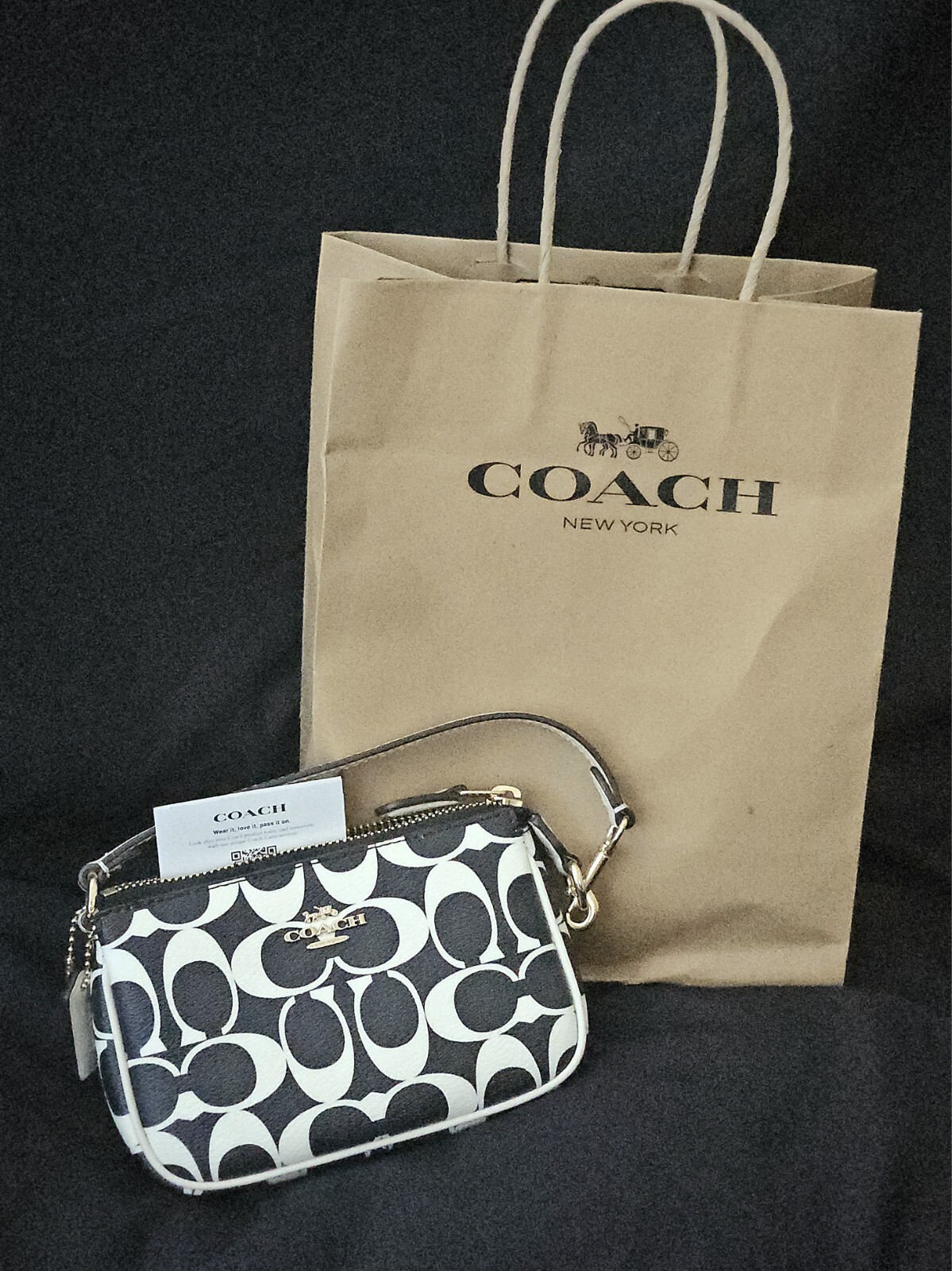 NWT Coach Nolita 15 In Signature Canvas CP251