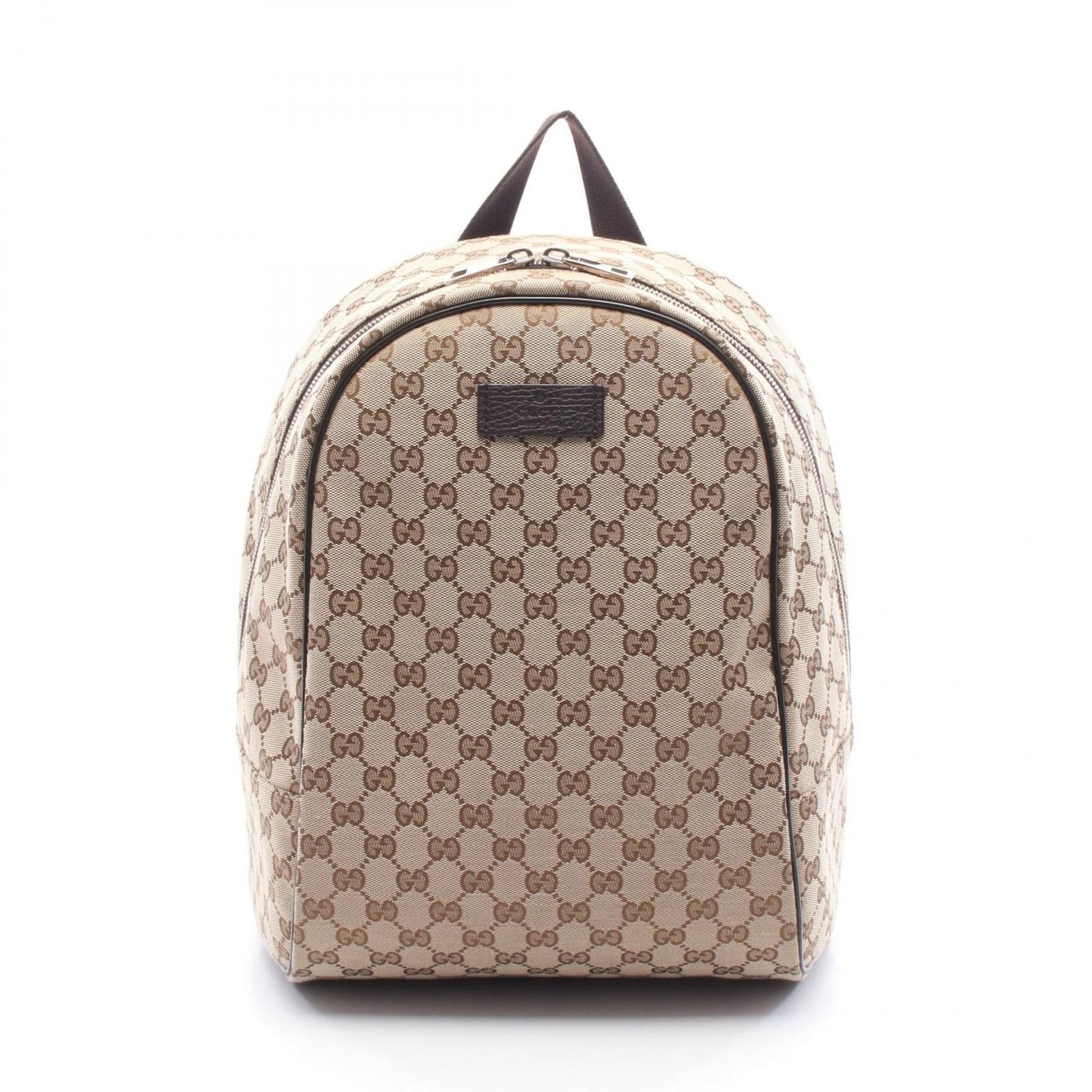 Gucci GG Backpack Brown Leather #RCB2602