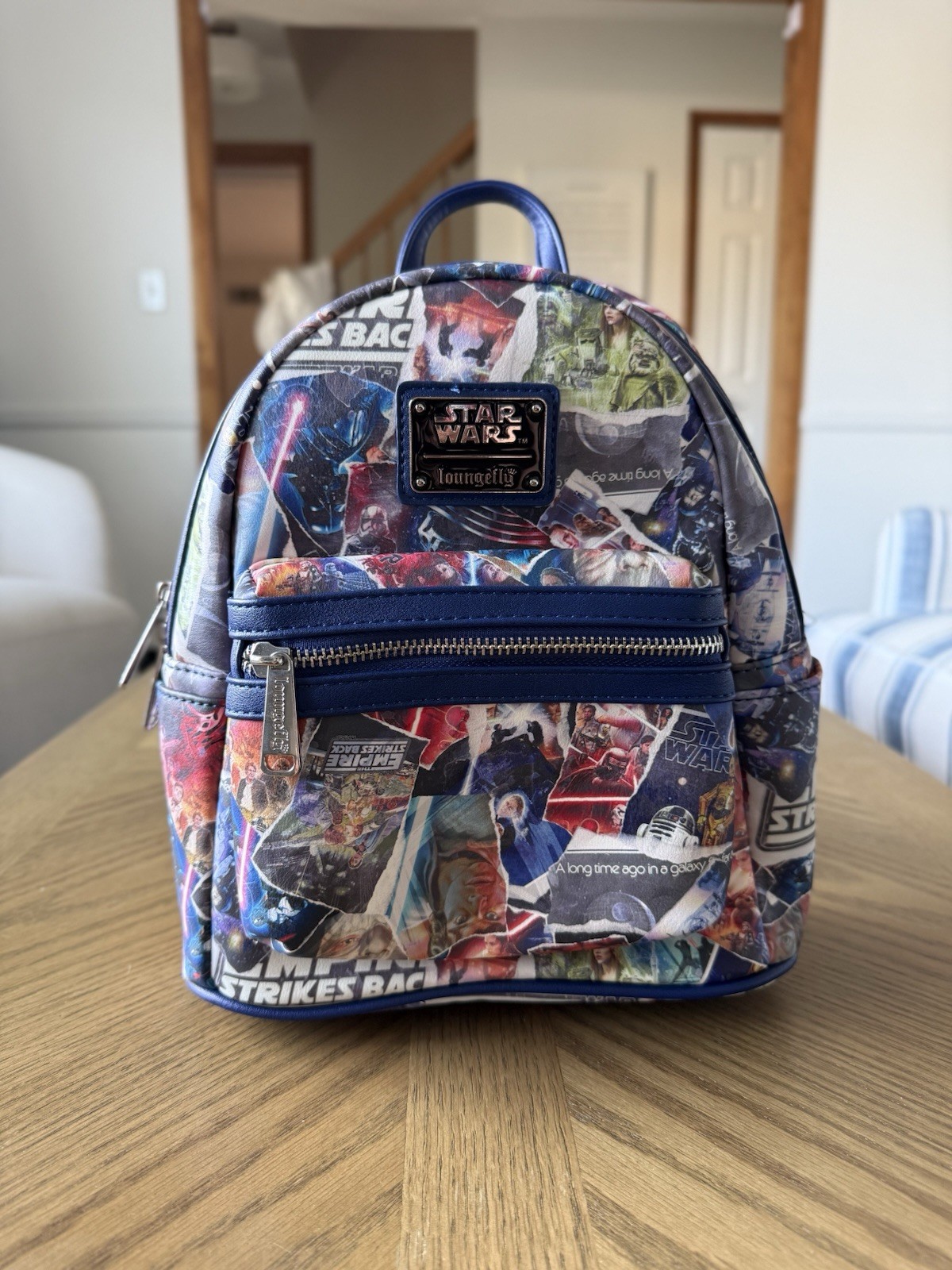 Loungefly Disney Parks Star Wars Movie Poster Collage Mini Backpack – NWOT