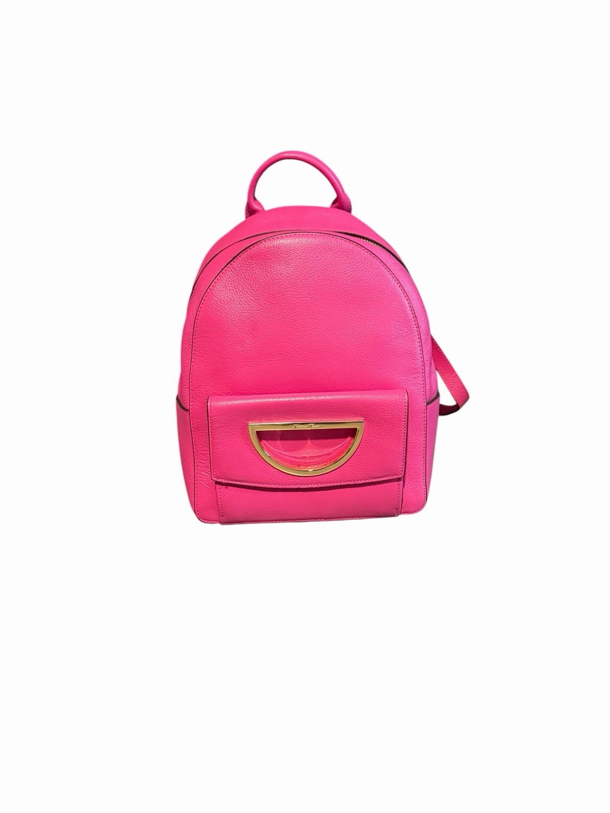 Samantha Thavasa Pink Backpack With Gold Hardware Great Condition