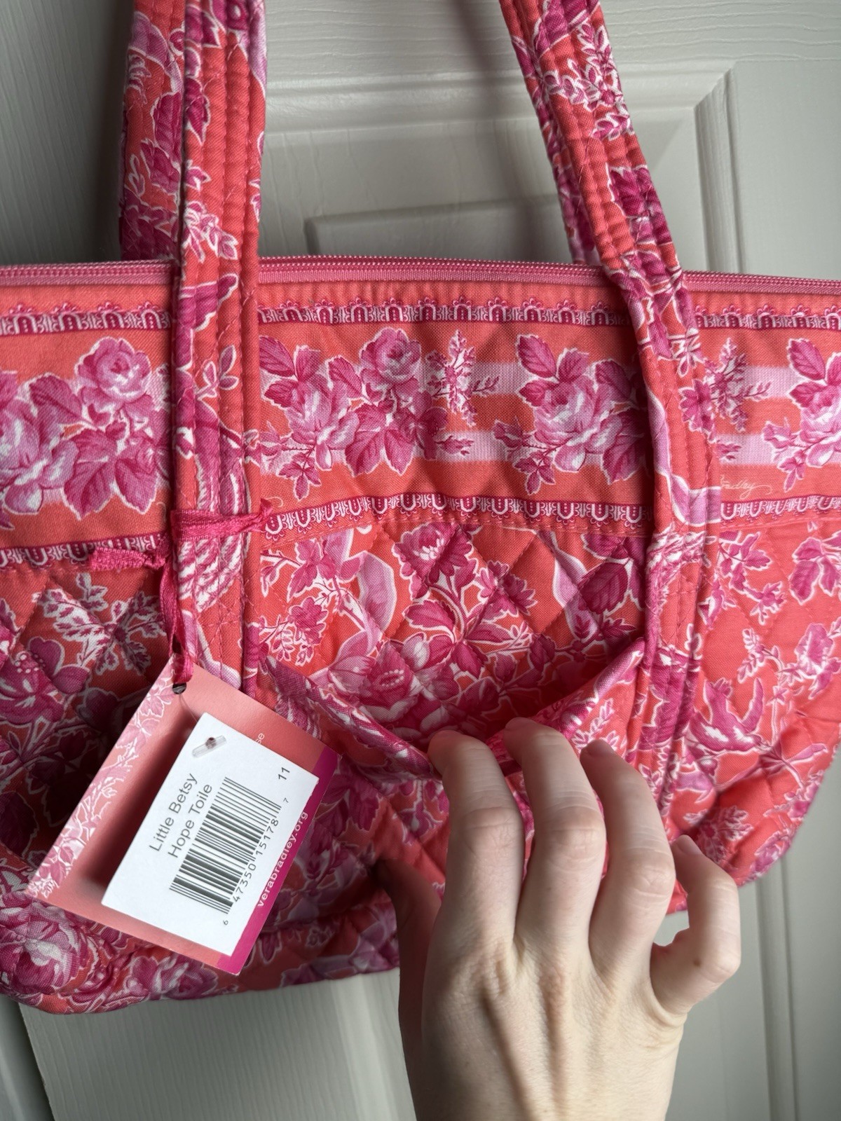 Vera Bradley Hope Toile Little Betsy NWT – Retired – Breast Cancer 🎀 LAST ONE!