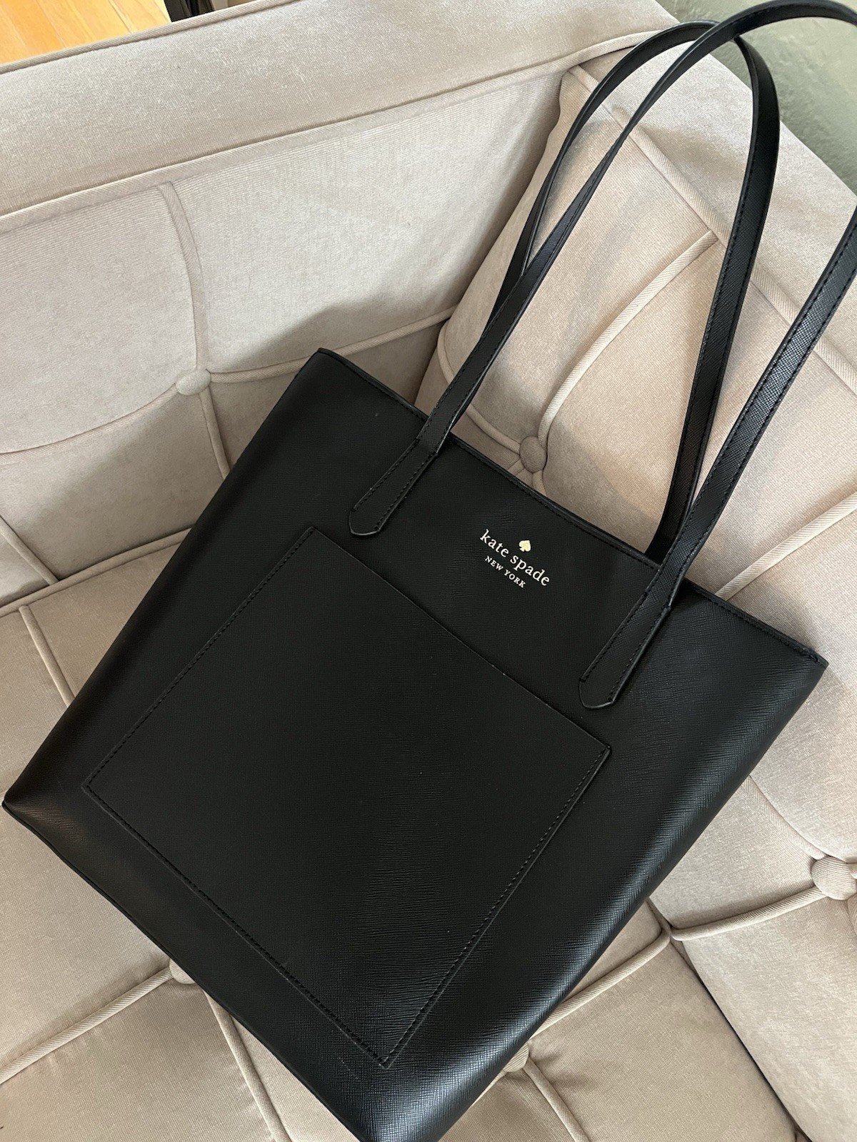 Kate Spade New York Daily Large Tote Black Saffiano
