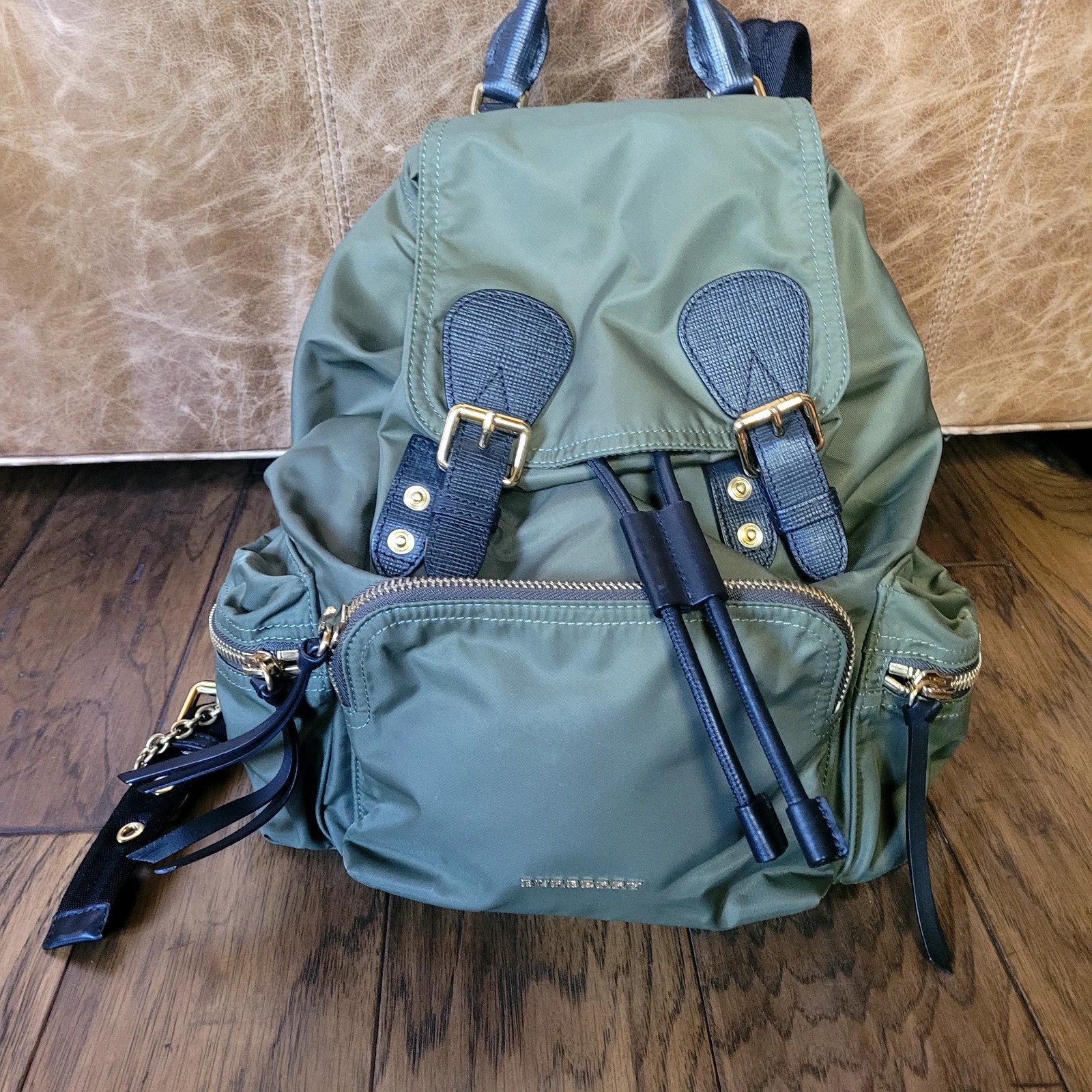 Burberry Medium Nylon Rucksack Backpack