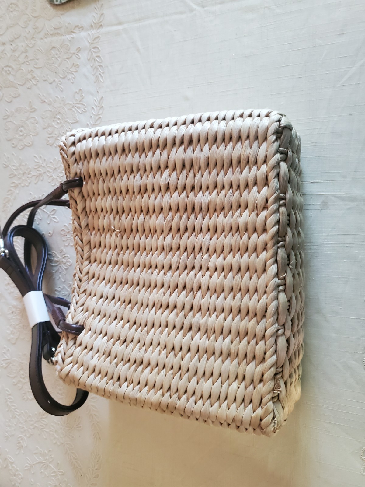 Sonoma Purse Handbag, Small, Wicker Weave. Medium Bag, Beachy, New Tags