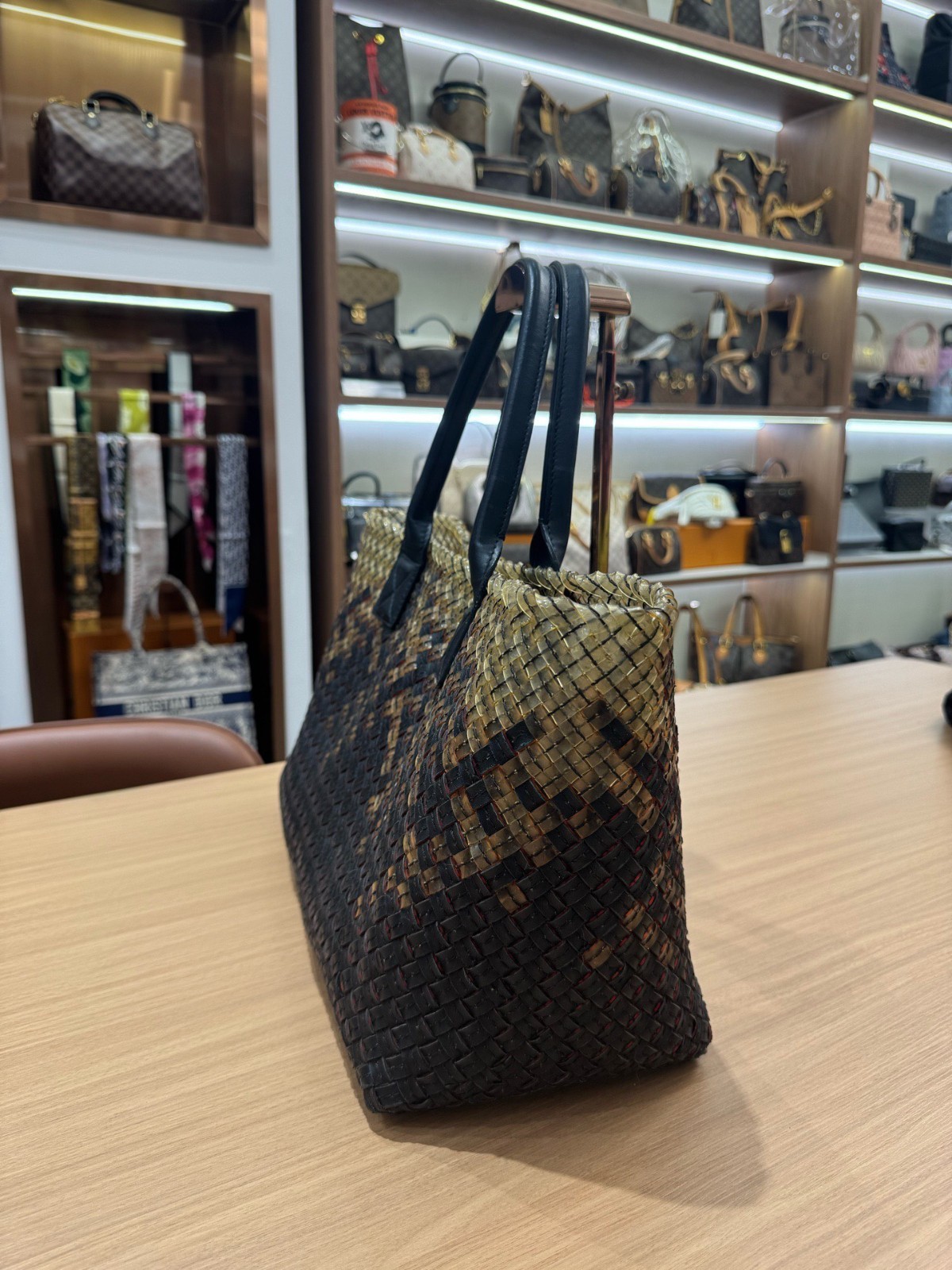 Bottega Veneta Cabat Limited Intrecciato Tote Bag
