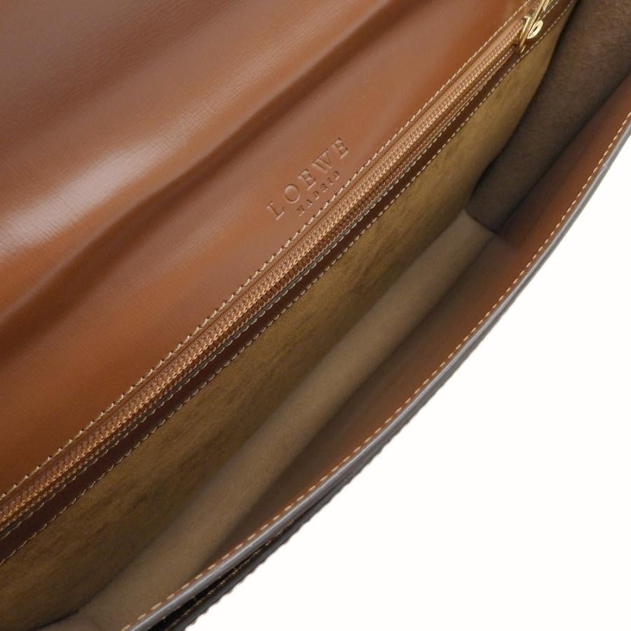 LOEWE Bag: Anagram Diplomatico Brown W39*H27*D5cm w/strap key clochette;