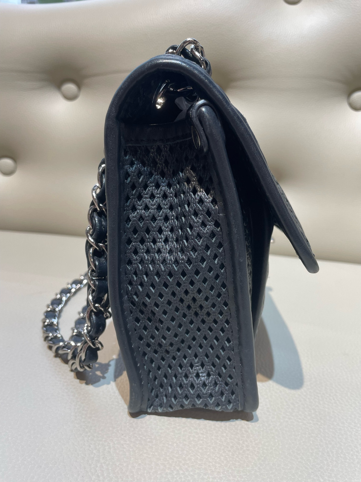Chanel Black Calfskin CF Baguette Bag（ 29×18×6）cm