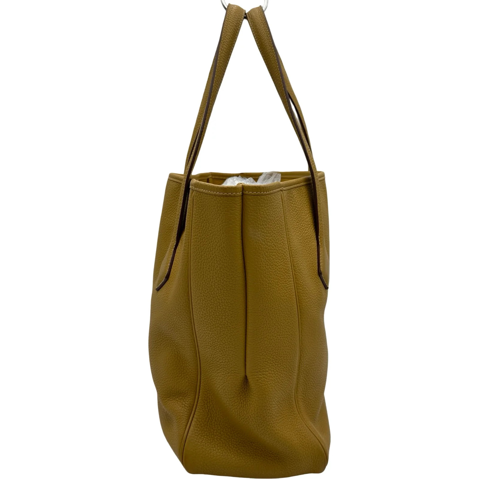 HERMES Victoria Cabas 32 Taurillon Leather Tote Square L #OKB6022